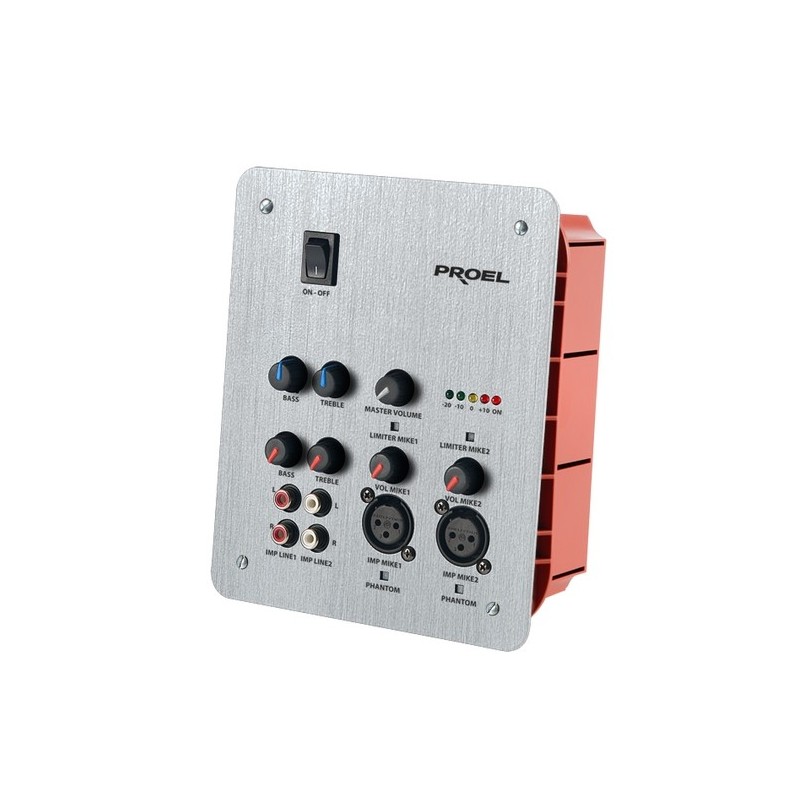 PROEL CA PA PREW Processors & Mixers naścienny przedwzmacniacz